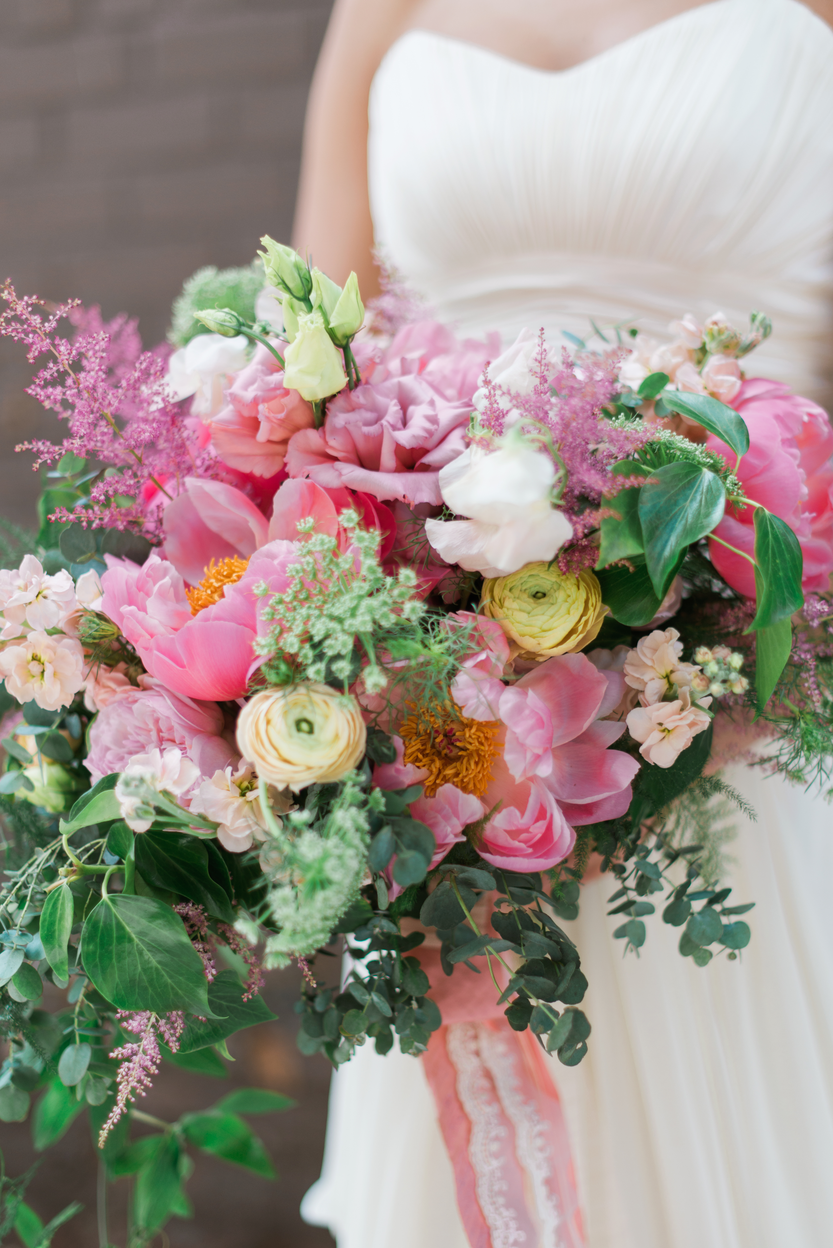 Coral Charm Peony Bouquet Dandie Andie Floral Designs Mississauga, ON